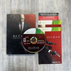 Hitman: Absolution Steelbook (Microsoft Xbox 360, 2012) Tested Complete CIB